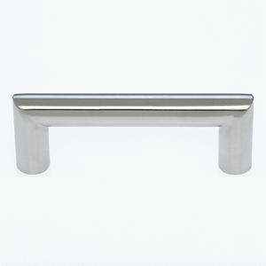  JVJ Hardware 96MM C/C Rounded Thick Stainless Bar Pull 
