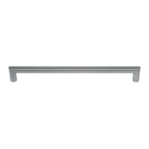  JVJ Hardware 12_dq_ C/C Rounded Thick Stainless Bar Pull 