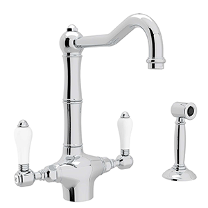  Rohl Kitchen Faucet W/Spray 
