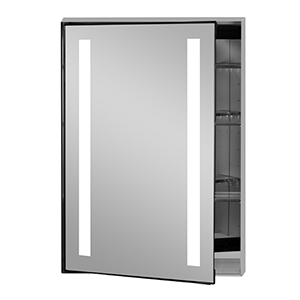  Afina Products LED Single Door Medicine Cabinet 