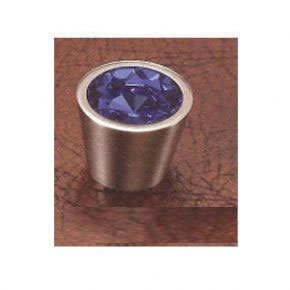  Top Knobs 1-1/16_dq_ Blue Crystal Cabinet Knob 