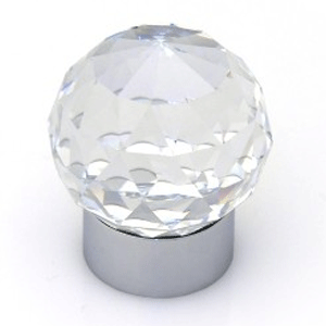  Topex Hardware 1-1/2_dq_ Swarovski Crystal Knob 