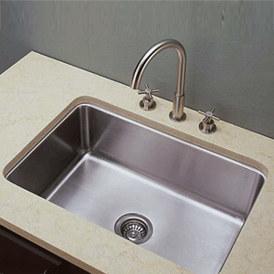  Empire Industries Single Large Rectangle Stainless Sink 