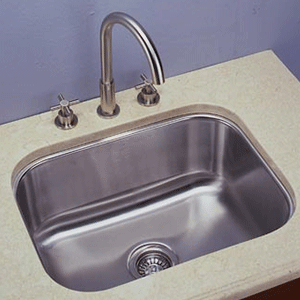 Empire Industries Single Rectangle Stainless Sink 