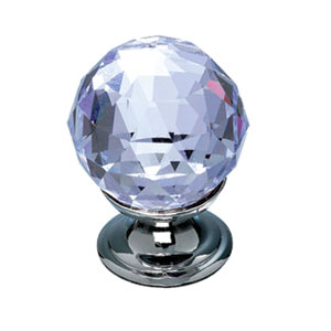  Top Knobs 1-1/8_dq_ Light Blue Crystal Knob 