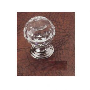 Top Knobs 1-1/8_dq_ Crystal Cabinet Knob 