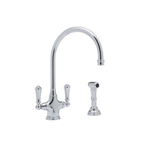  Rohl Single Hole Kitchen Faucet 