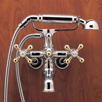  Rohl Exposed Tub Filler W/Spray 