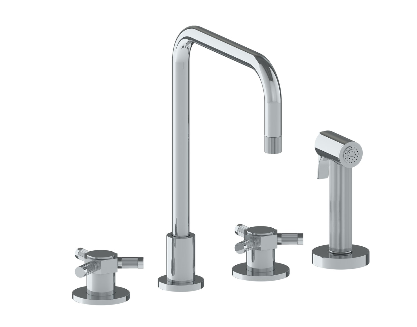 Watermark 111 7 1 Sp5 Kitchen Fixtures 4 Hole Kitchen Faucet