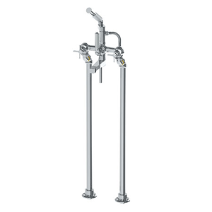  Watermark Floormount Tub Filler W/Hand Shower 