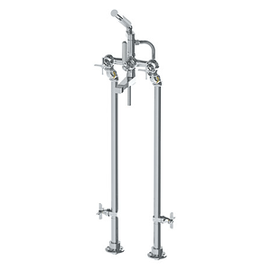  Watermark Floormount Tub Filler W/Hand Shower 