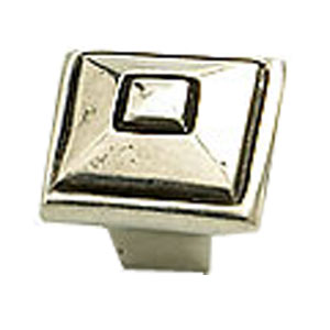  Schaub & Company 1-3/8_dq_ Square Knob 