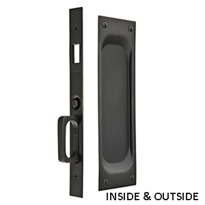  Emtek Dummy Pocket Door Set 