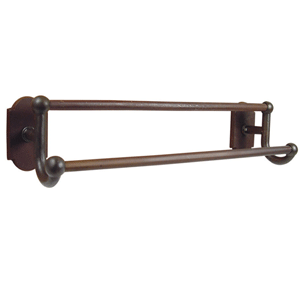  Emtek 30_dq_ Double Towel Bar 