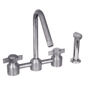  Watermark Bridge Kitchen Faucet 