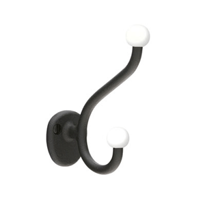  Emtek Double Robe Hook 