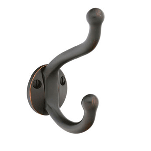  Emtek Double Robe Hook 