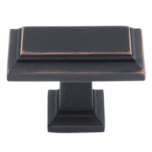  Atlas Homewares 1-1/2_dq_ Rectangular Cabinet Knob 