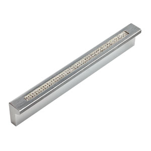  Atlas Homewares 96MM Crystal Cabinet Pull 