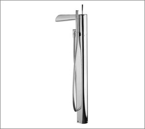  Aquabrass Floor Mount Tub Filler 