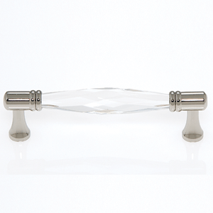  JVJ Hardware 96MM C/C Faceted Crystal Pull 