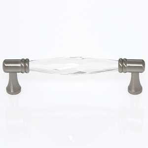  JVJ Hardware 96MM C/C Faceted Crystal Pull 