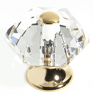  JVJ Hardware 1-3/16_dq_ Dia. Crystal Knob 