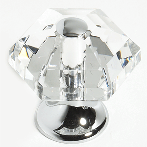  JVJ Hardware 1-3/16_dq_ Dia. Crystal Knob 