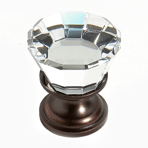  JVJ Hardware 7/8_dq_ Dia. Crystal Knob 