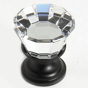  JVJ Hardware 7/8_dq_ Dia. Crystal Knob 