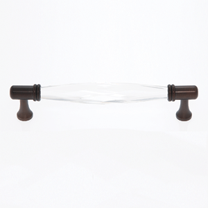  JVJ Hardware 160MM C/C Faceted Crystal Pull 