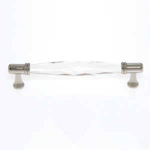  JVJ Hardware 160MM C/C Faceted Crystal Pull 