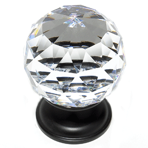  JVJ Hardware 1-9/16_dq_ Dia. Crystal Knob 