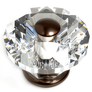  JVJ Hardware 2-3/8_dq_ Dia. Crystal Knob 