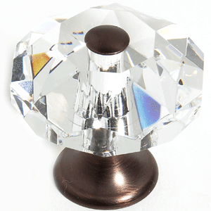  JVJ Hardware 1-3/8_dq_ Dia. Crystal Knob 