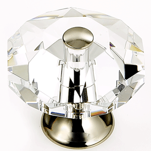  JVJ Hardware 1-3/8_dq_ Dia. Crystal Knob 