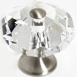  JVJ Hardware 1-3/8_dq_ Dia. Crystal Knob 