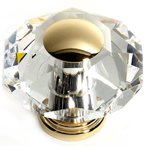  JVJ Hardware 2-3/8_dq_ Dia. Crystal Knob 