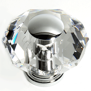  JVJ Hardware 2-3/8_dq_ Dia. Crystal Knob 