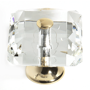  JVJ Hardware 1-3/8_dq_ Dia. Crystal Knob 