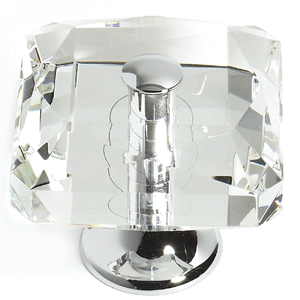  JVJ Hardware 1-3/8_dq_ Dia. Crystal Knob 