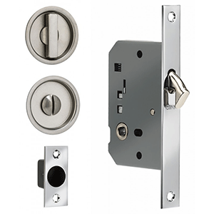  Omnia Hardware Privacy Pocket Door Lock 