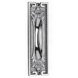  Omnia Hardware 5-3/8_dq_ Ornate Flush Pull 