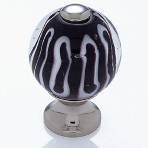  JVJ Hardware 1-3/16_dq_ Round Glass Knob 