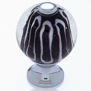  JVJ Hardware 1-3/16_dq_ Round Glass Knob 