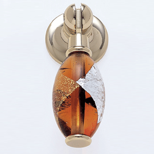  JVJ Hardware Glass Pendant Drop Pull 