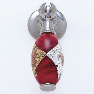  JVJ Hardware Glass Pendant Drop Pull 