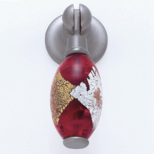  JVJ Hardware Glass Pendant Drop Pull 