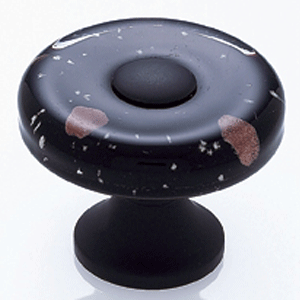  JVJ Hardware 1-3/8_dq_ Round Glass Knob 