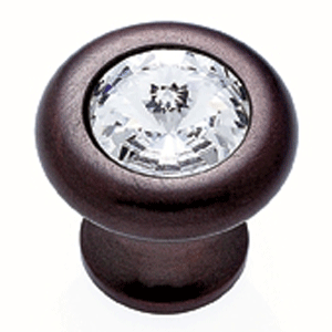  JVJ Hardware 1-3/16_dq_ Dia. Crystal Knob 